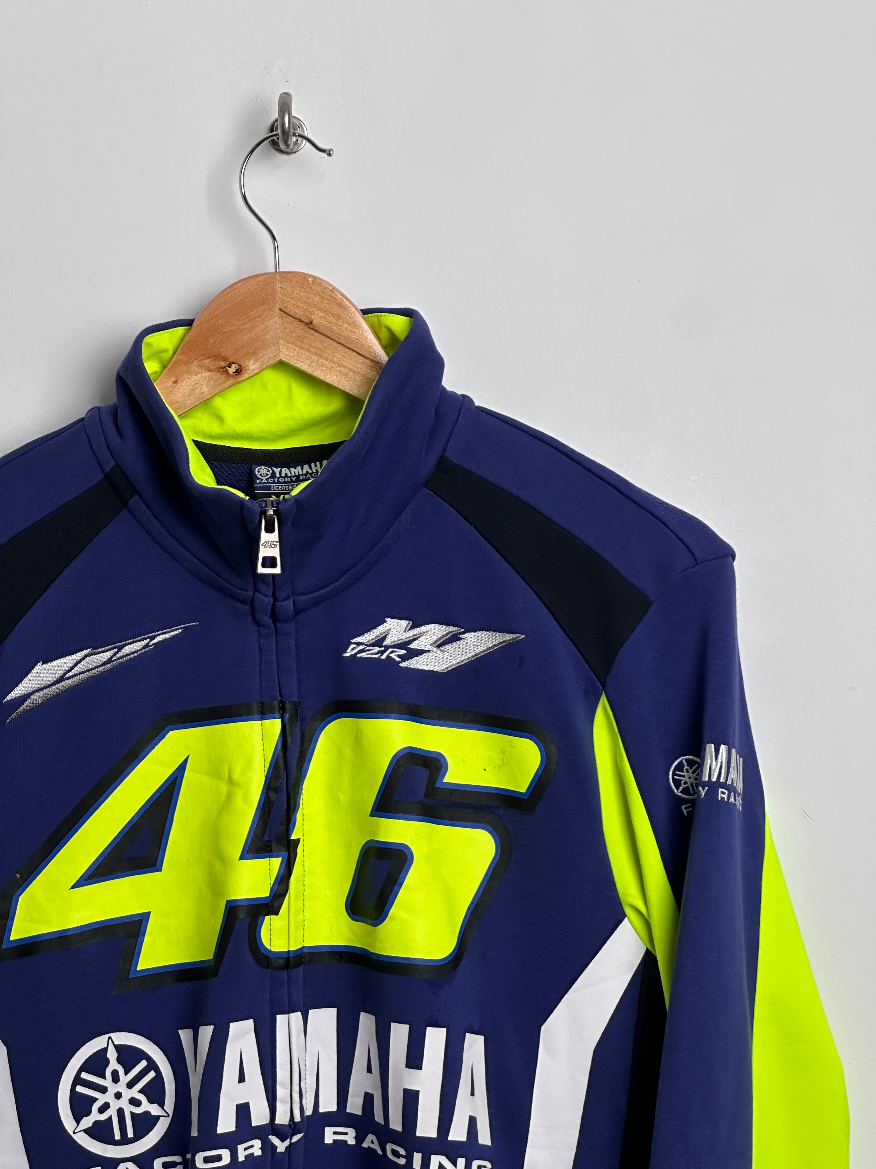 YAMAHA YZR-M1 46 factory racing Moto GP zip up