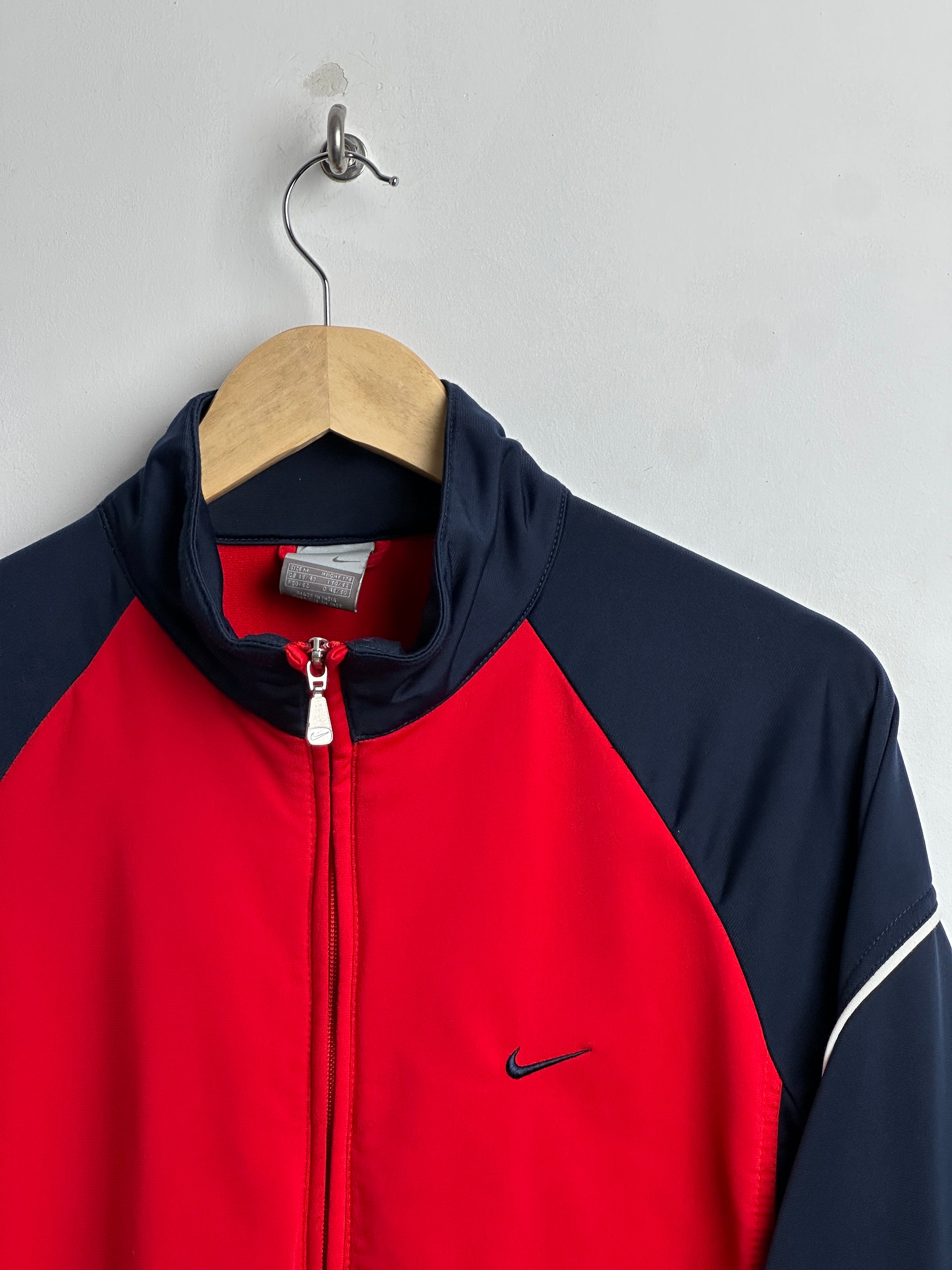 NIKE Navy Blue and Red Trackjackets