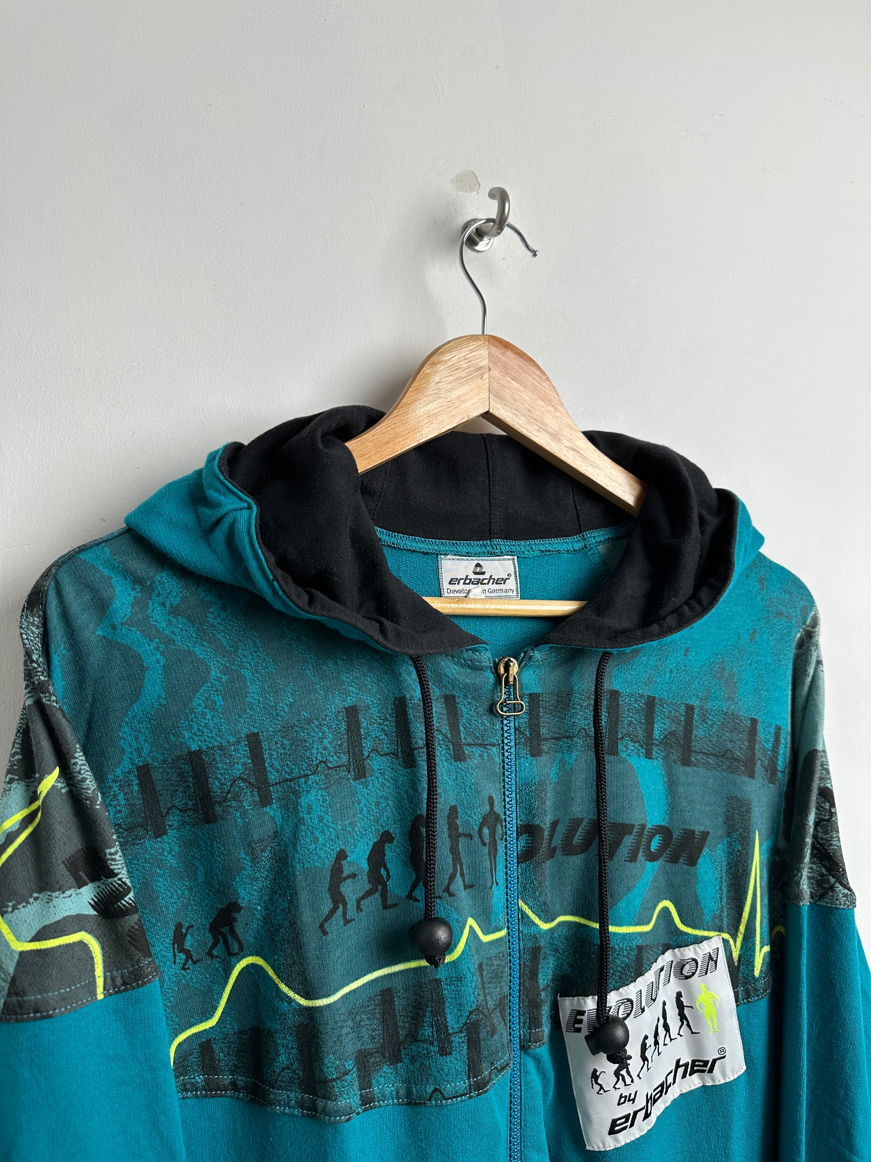 ERBACHER Oversized Patterned Hoodie