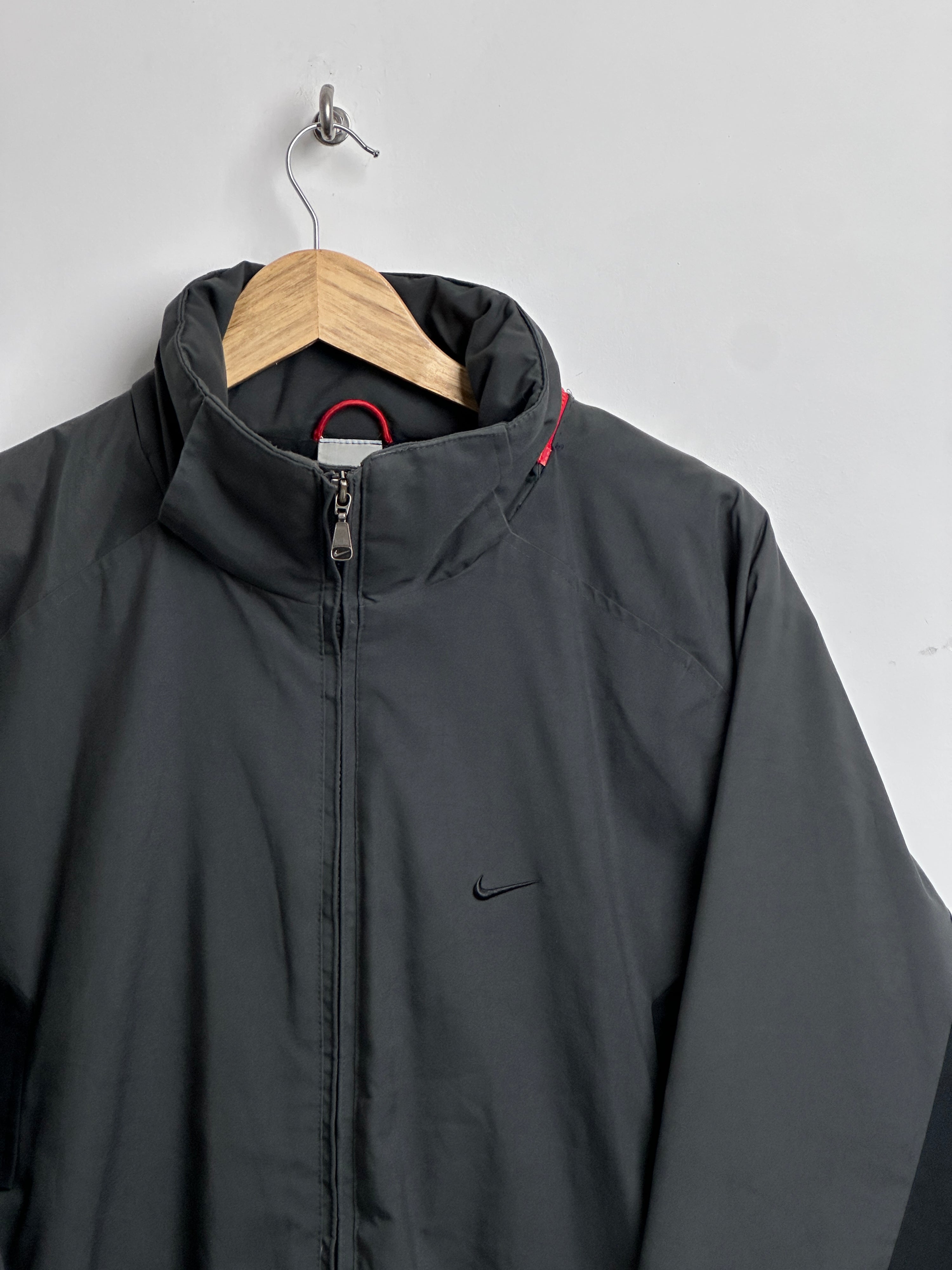 Nike zip up jacket in grey