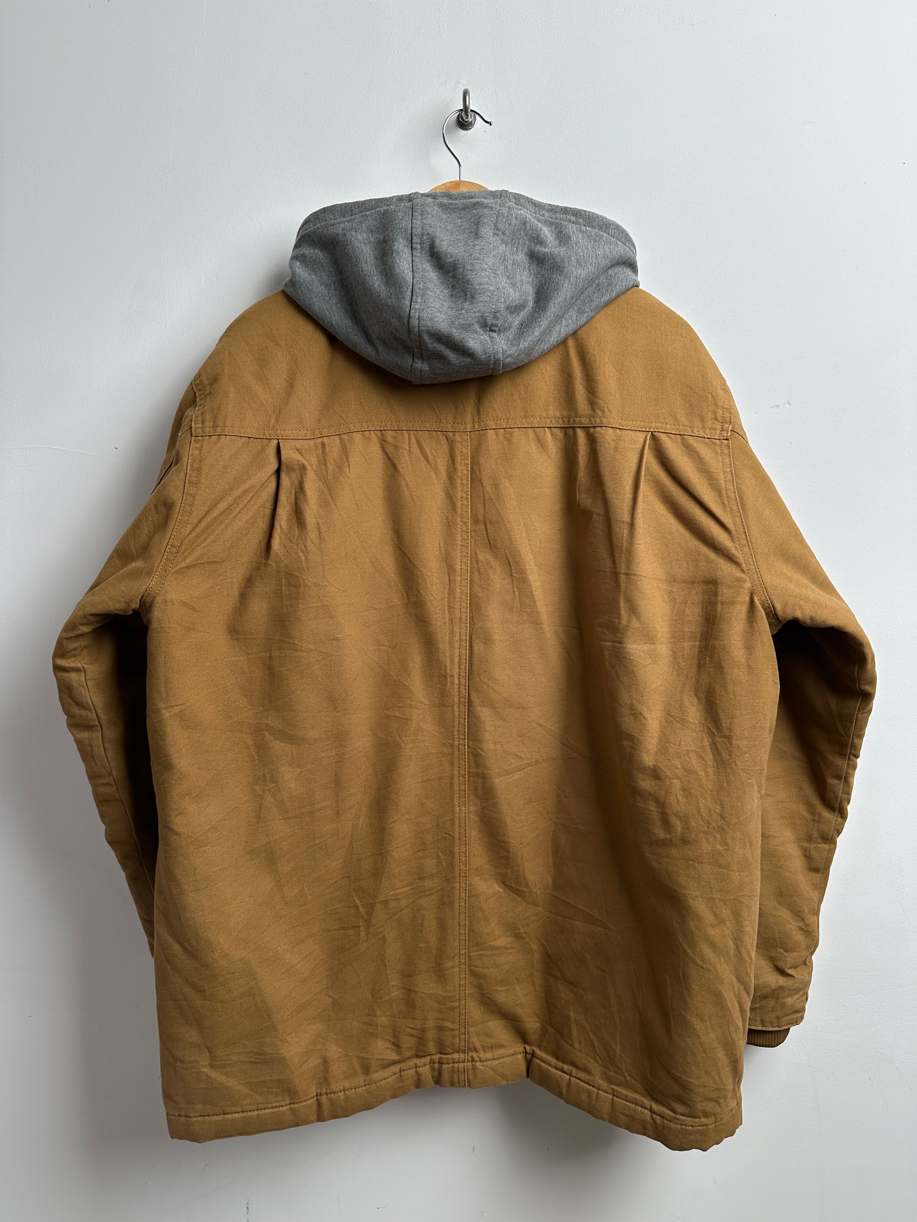 Dickies carpenter jacket with grey hood