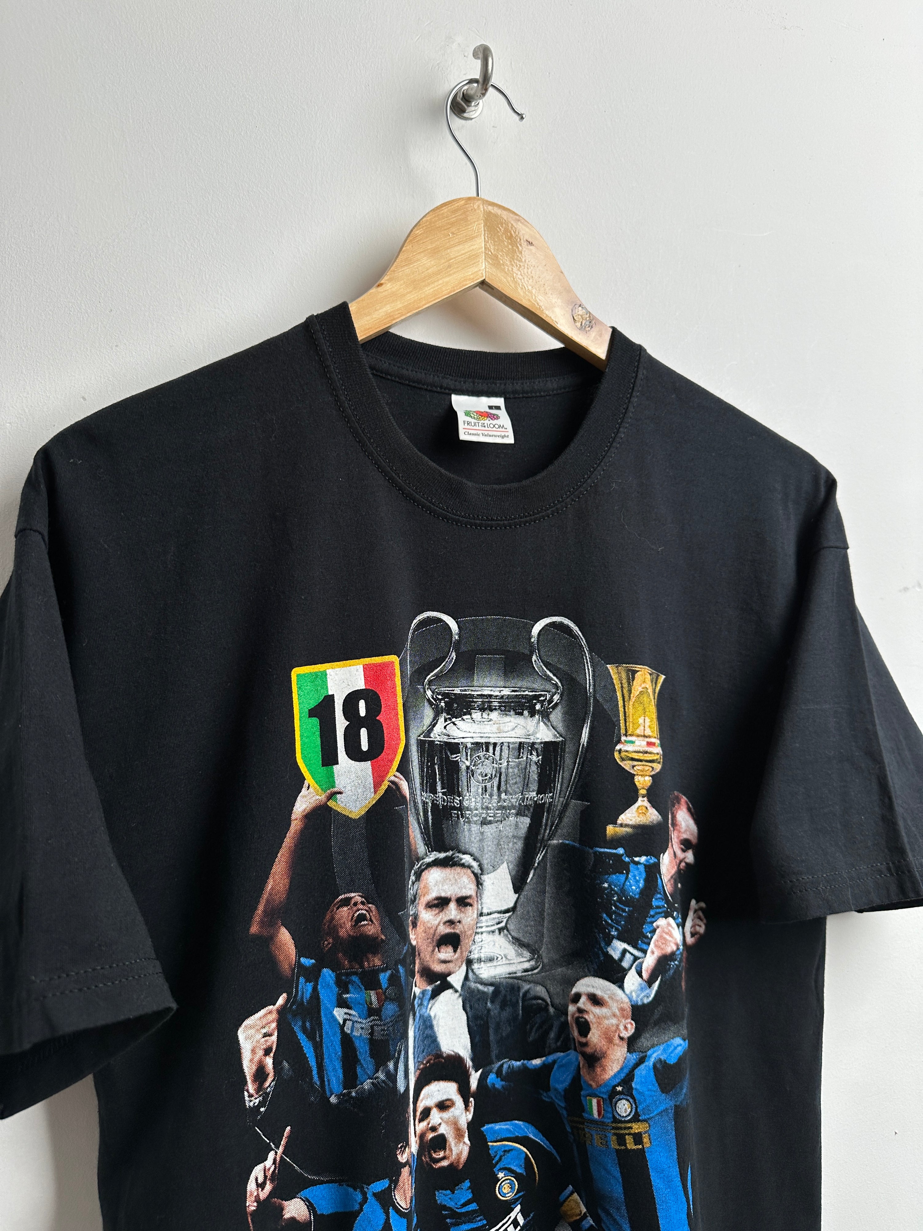 INTER tee in black