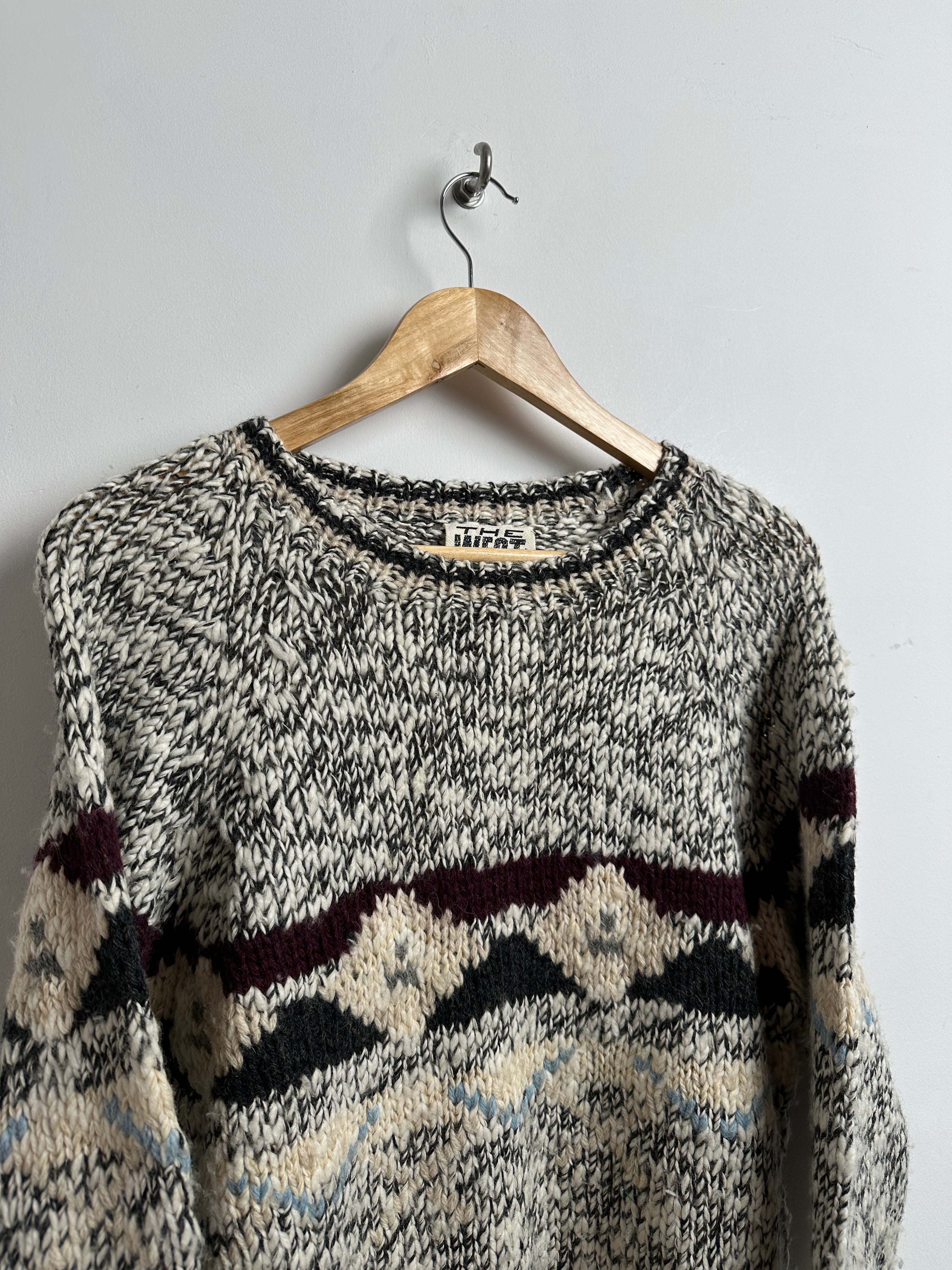 THE WEST END knitted sweater - thrift.mt