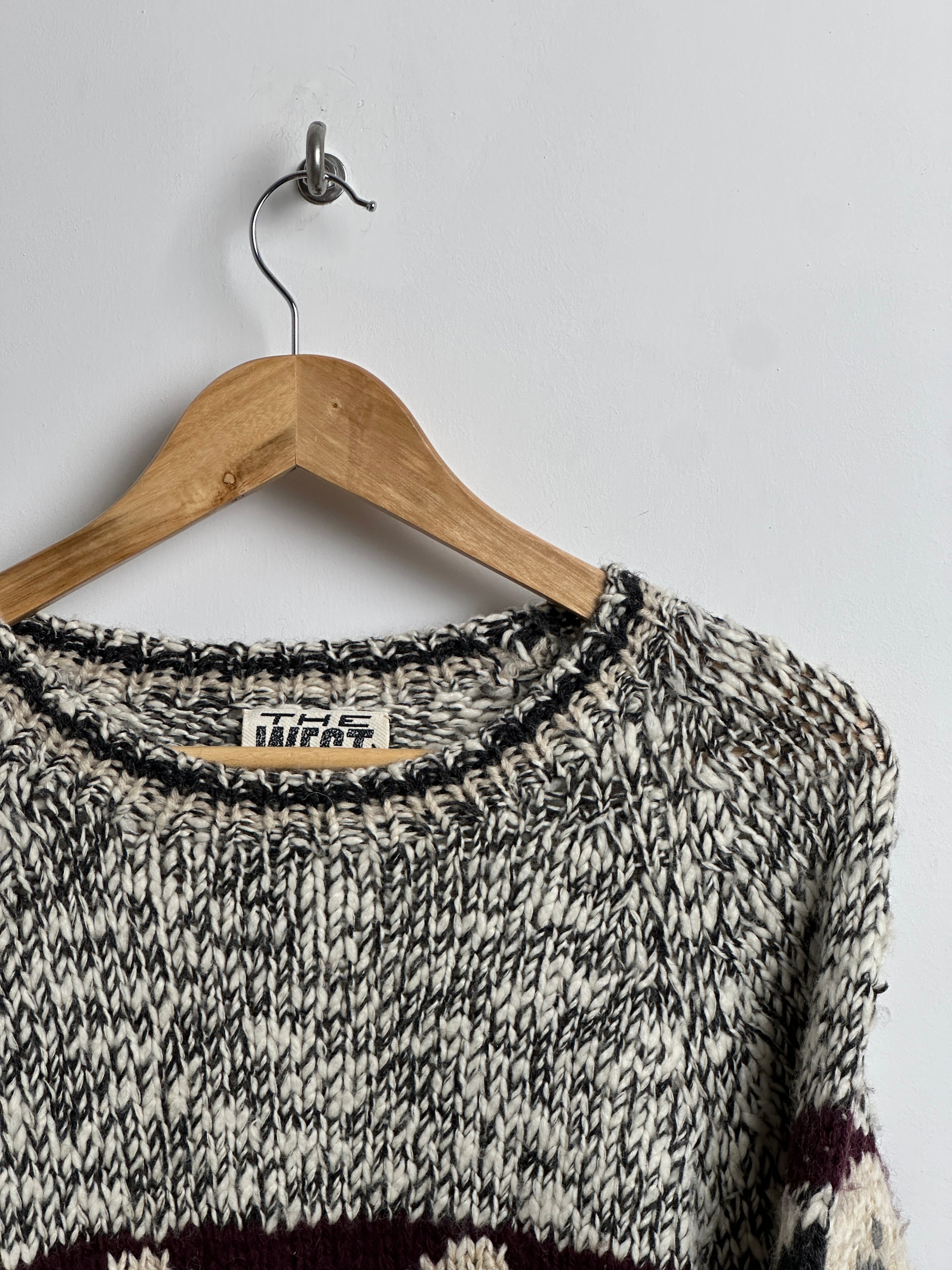 THE WEST END knitted sweater - thrift.mt