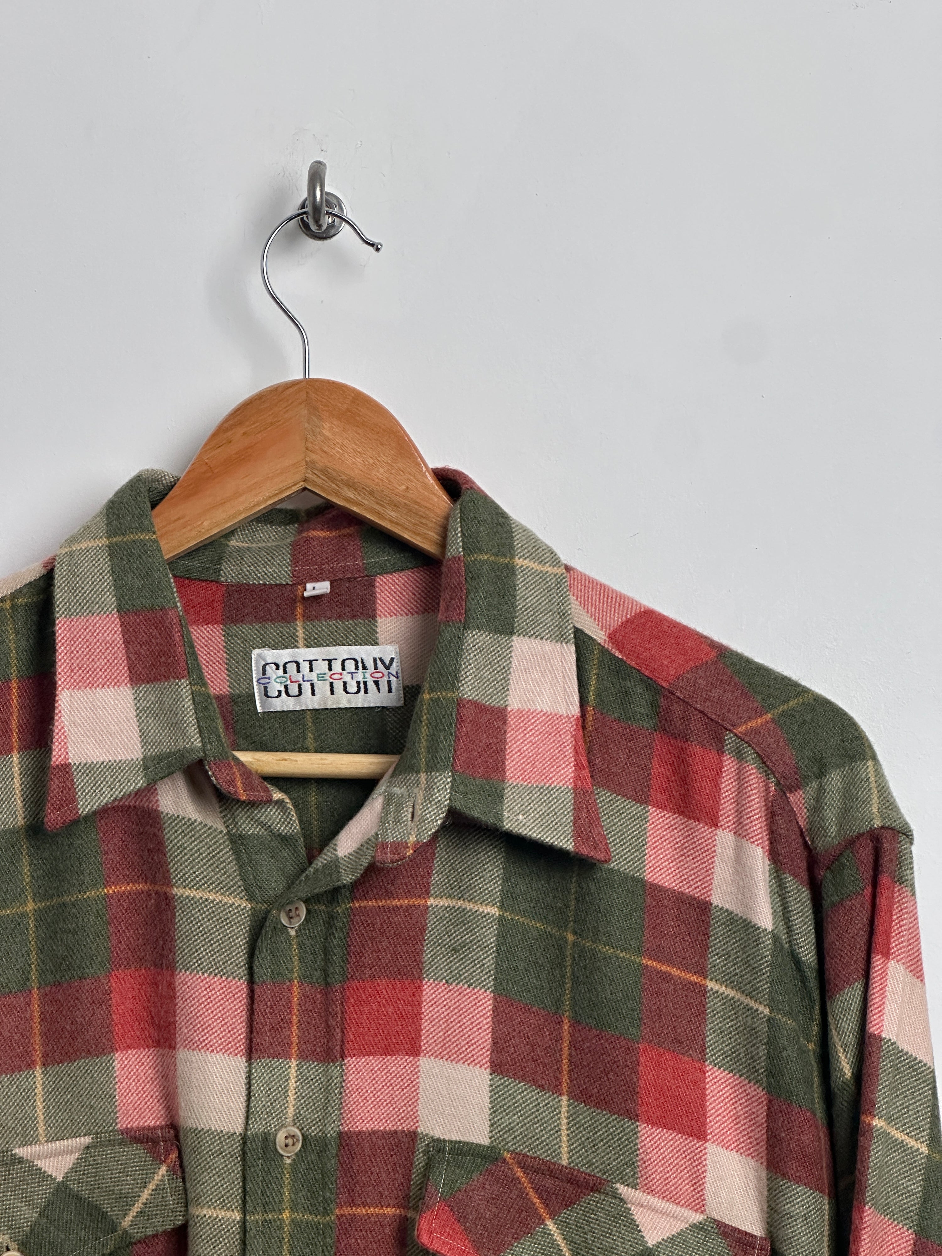 COTTONY COLLECTION red and green flannel