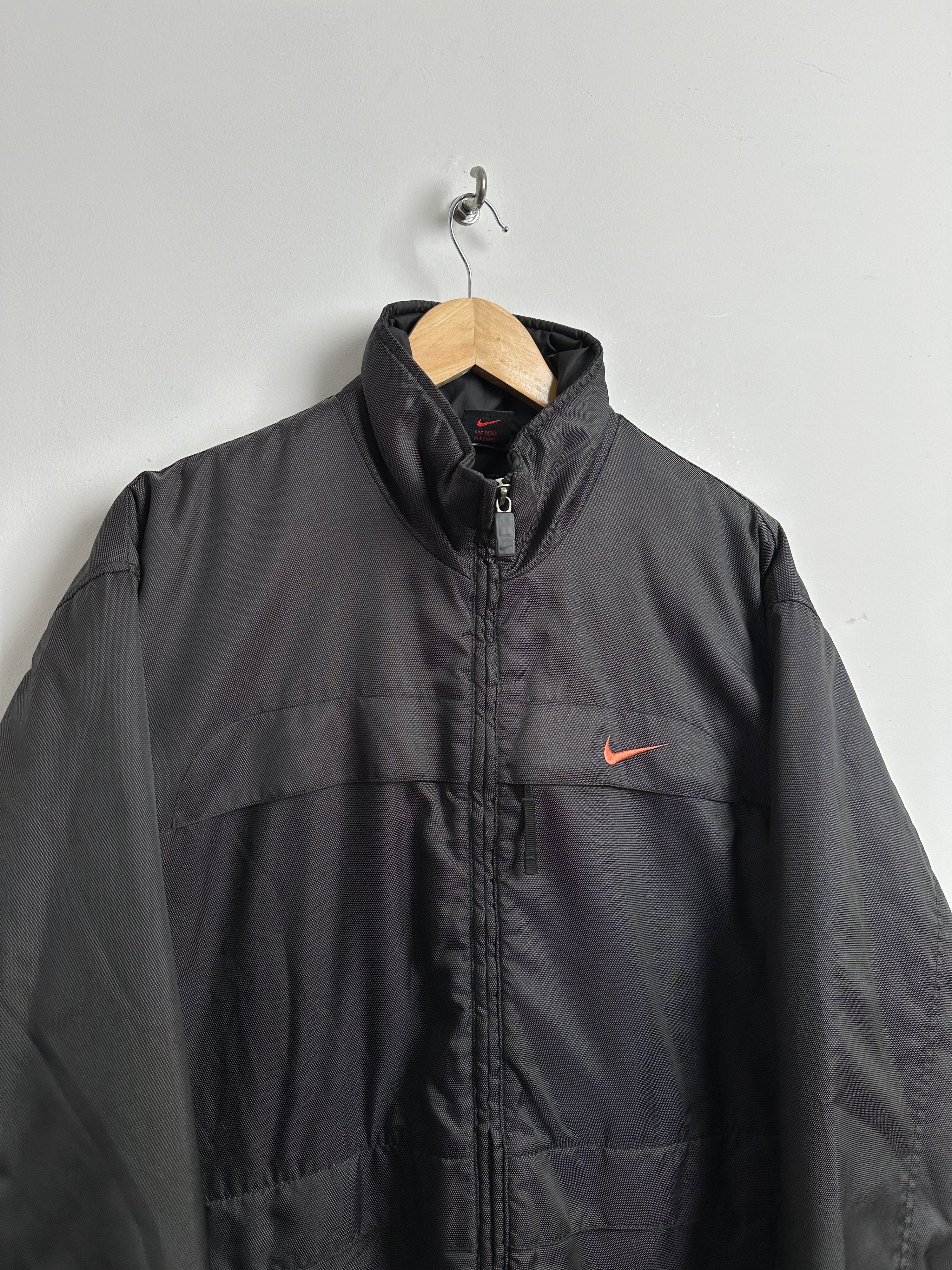 NIKE puffer jacket in black