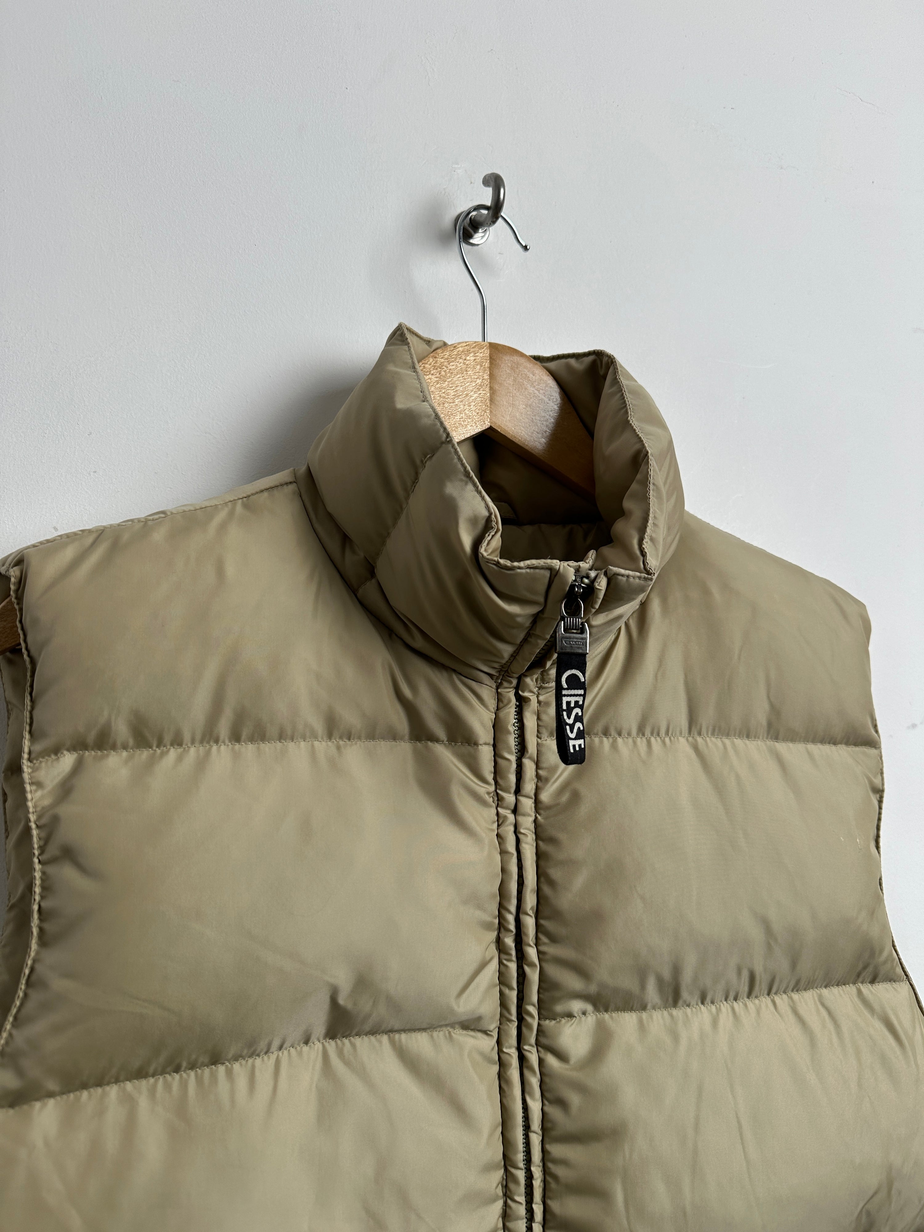 CIESSE beige puffer vest