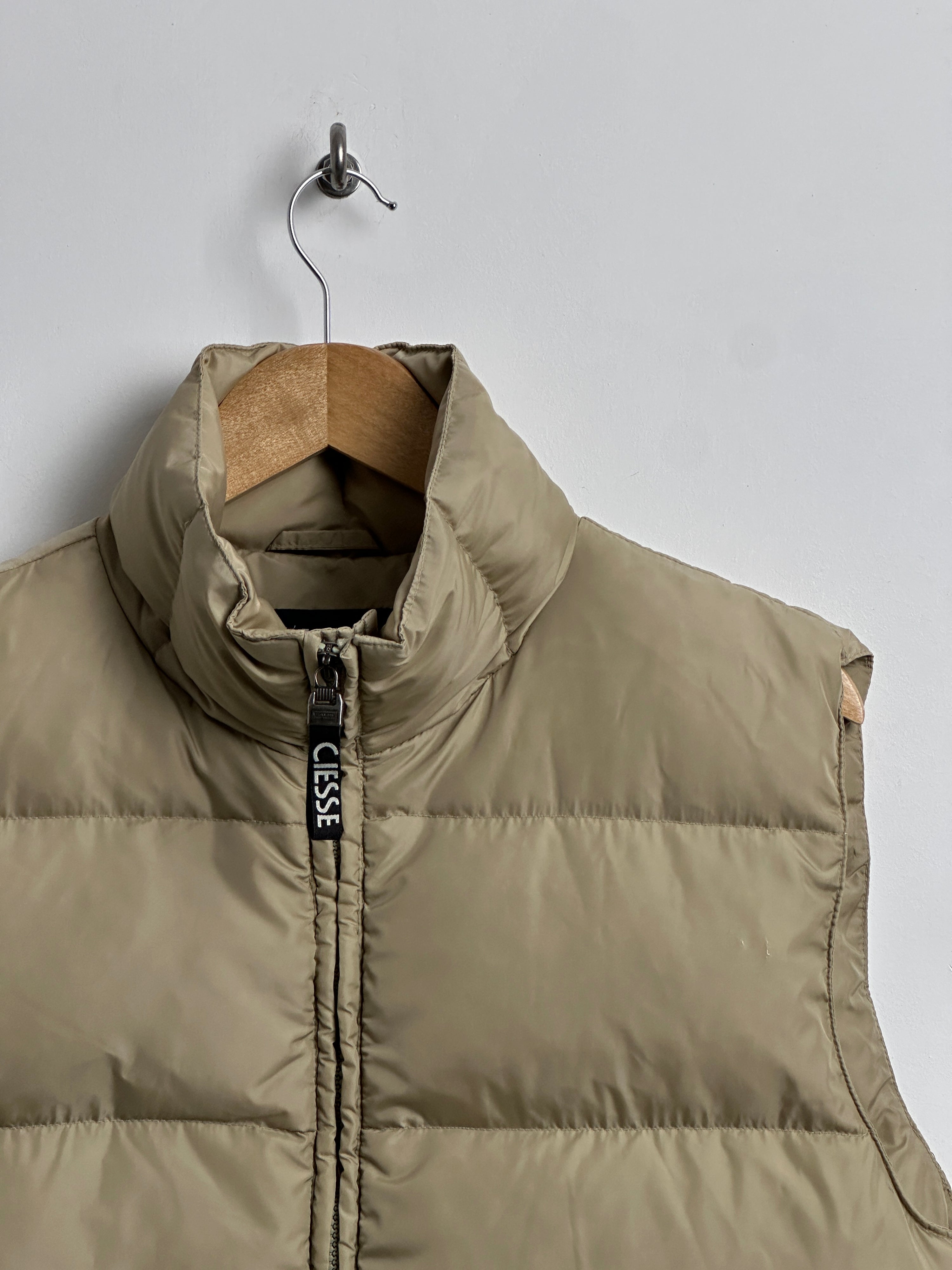 CIESSE beige puffer vest