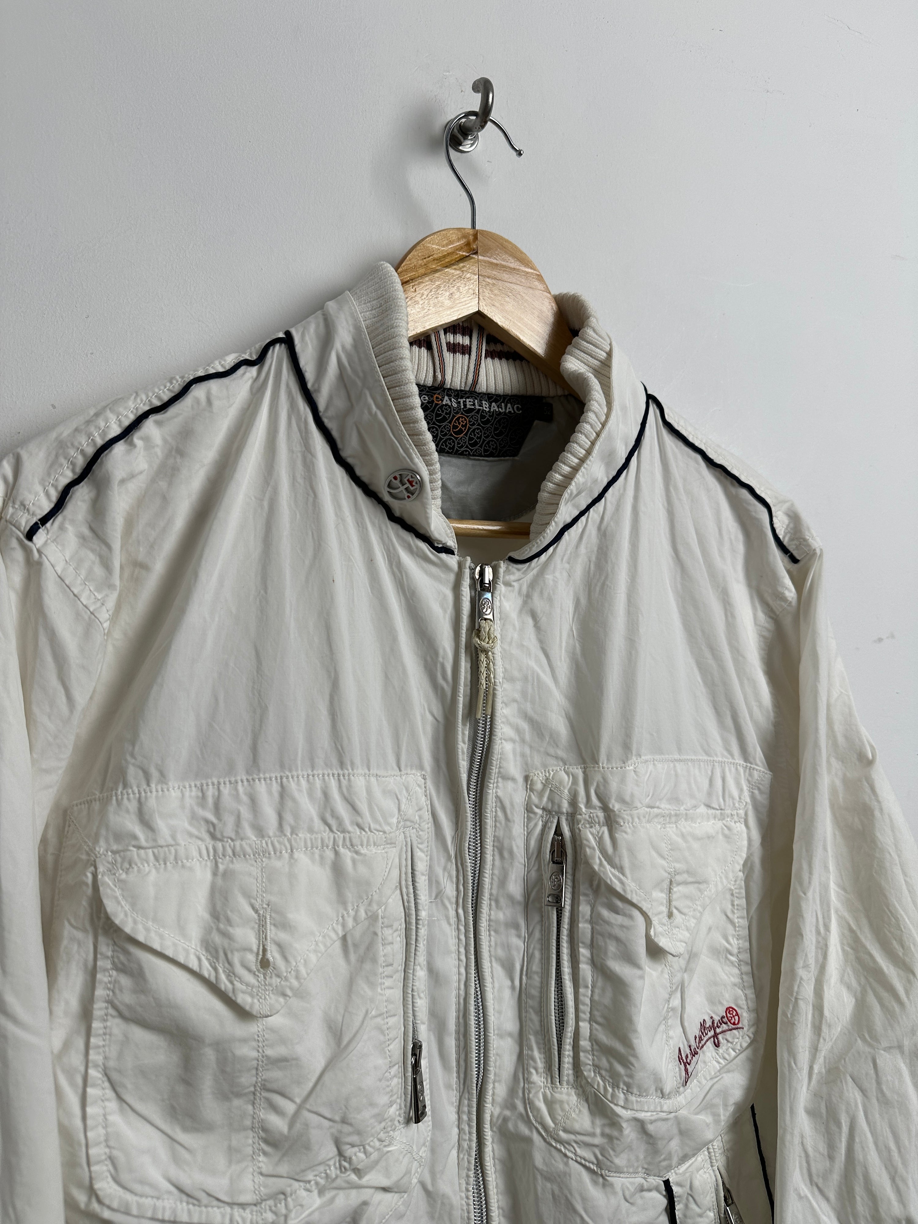 JC DE CASTELBAJAC vintage white jacket (rare piece)