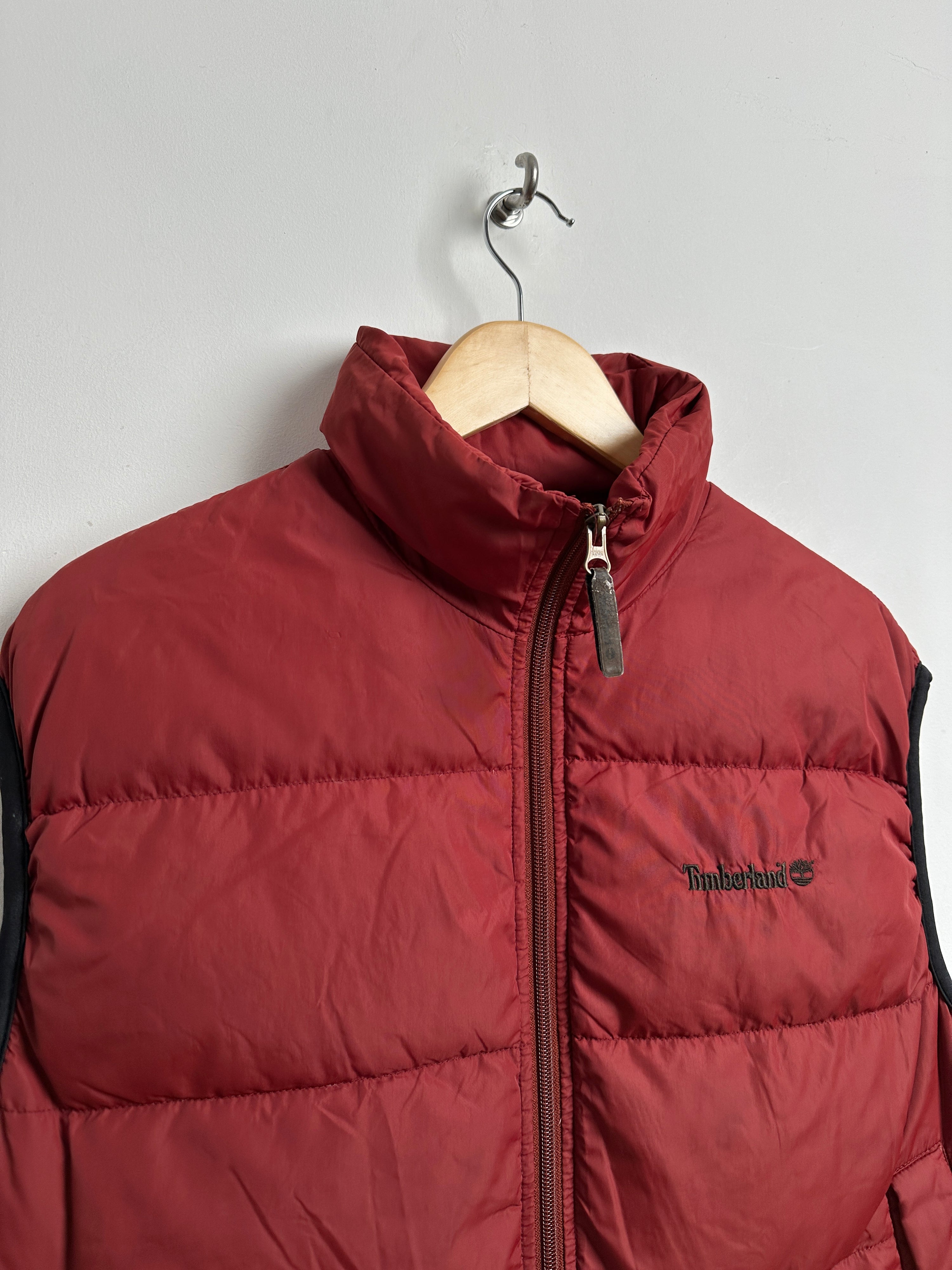 TIMBERLAND Weathergear Puffer vest in red