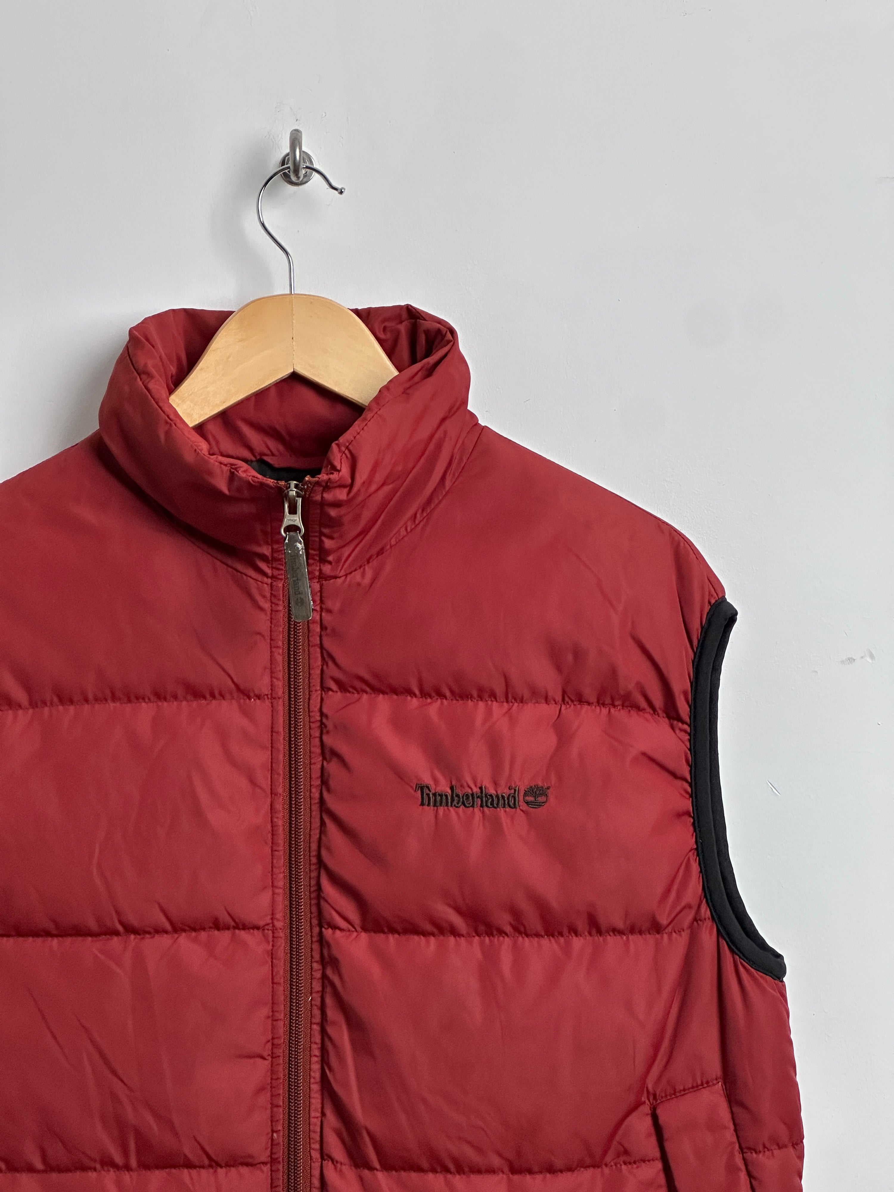 TIMBERLAND Weathergear Puffer vest in red