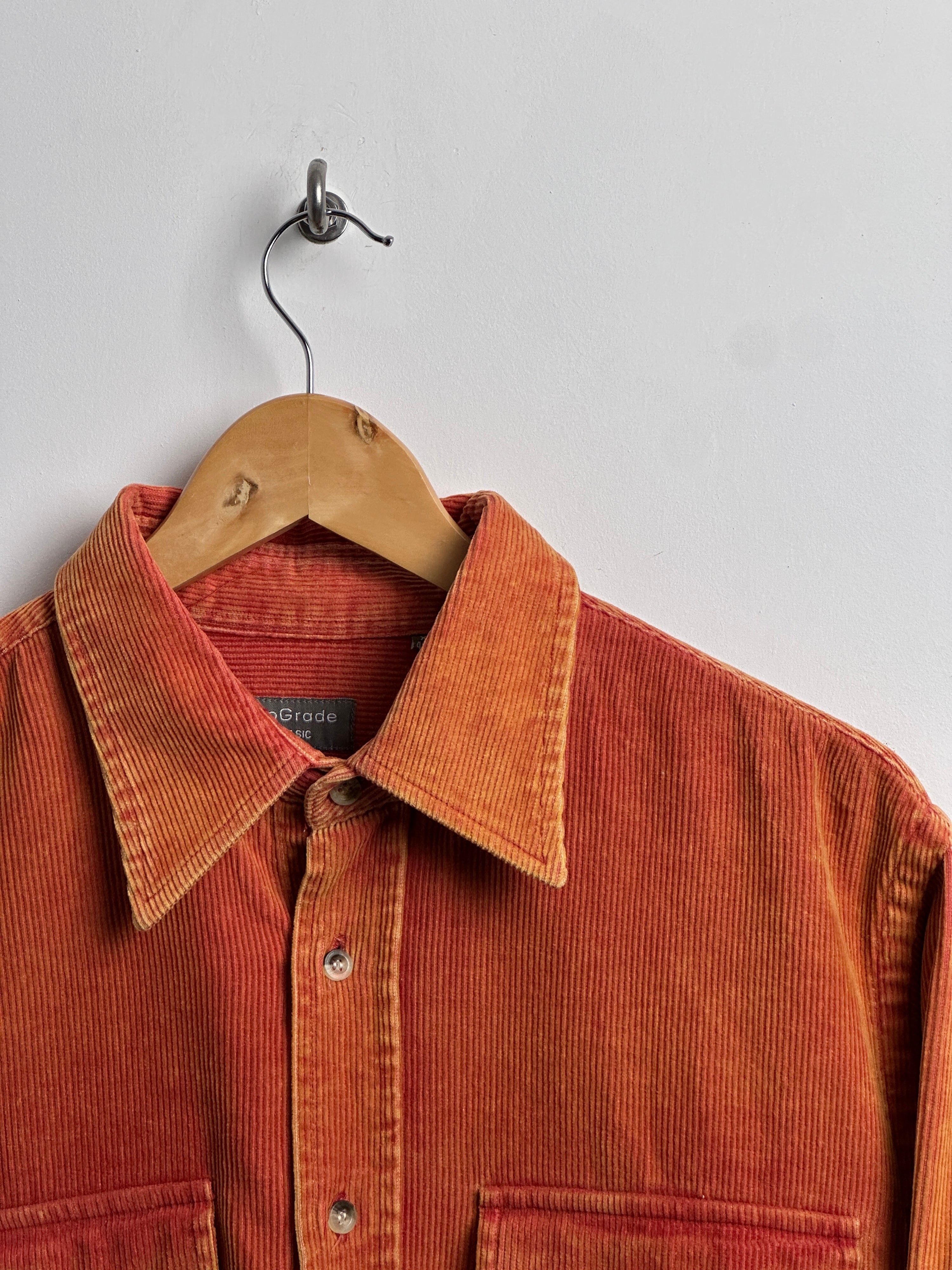 UpGrade Basic orange corduroy jacket