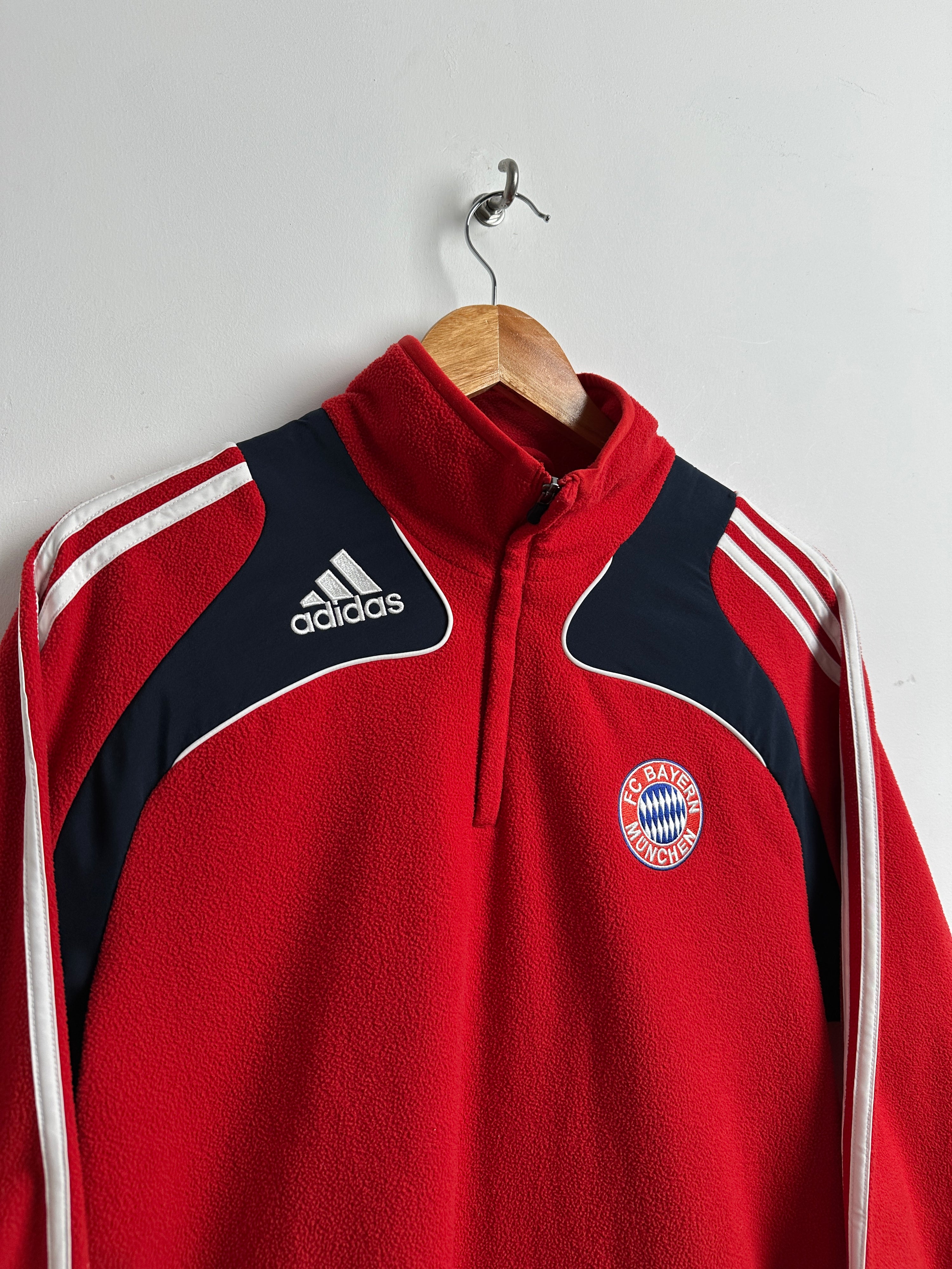 ADIDAS 2008-09 Bayern Munich quarter-zip fleece