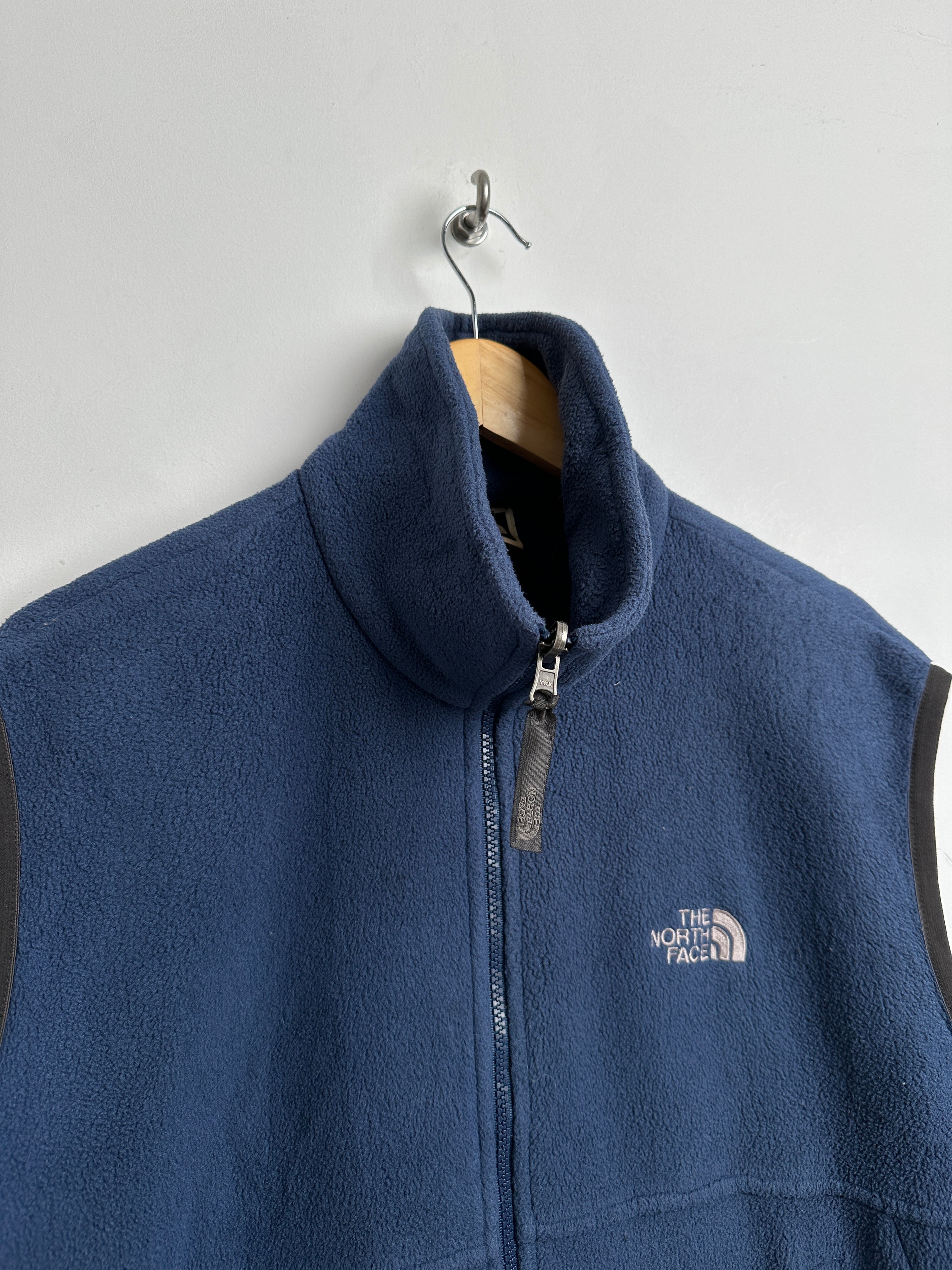 THE NORTH FACE blue fleece vest