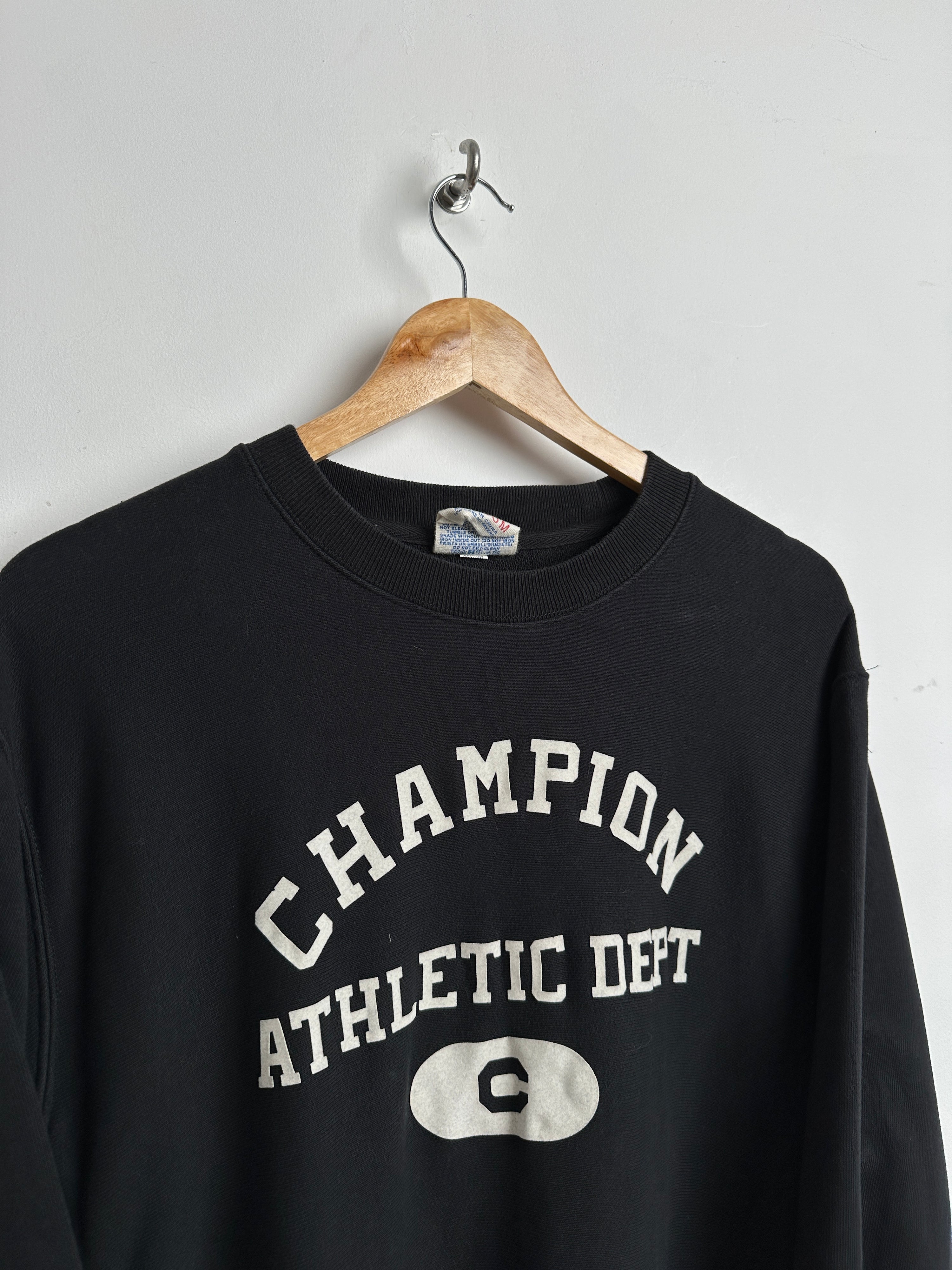 CHAMPION crewneck in black