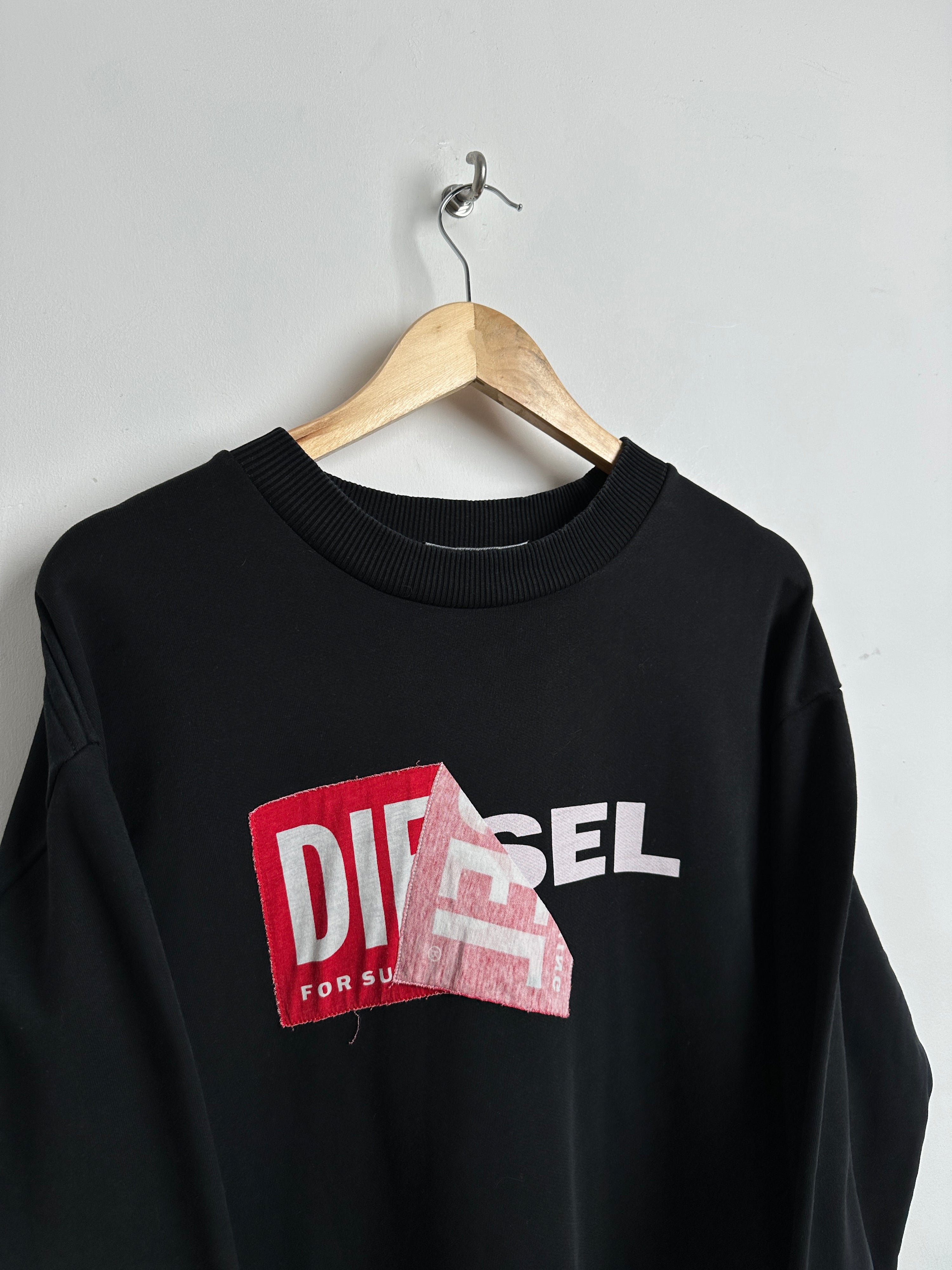 Diesel crewneck in black