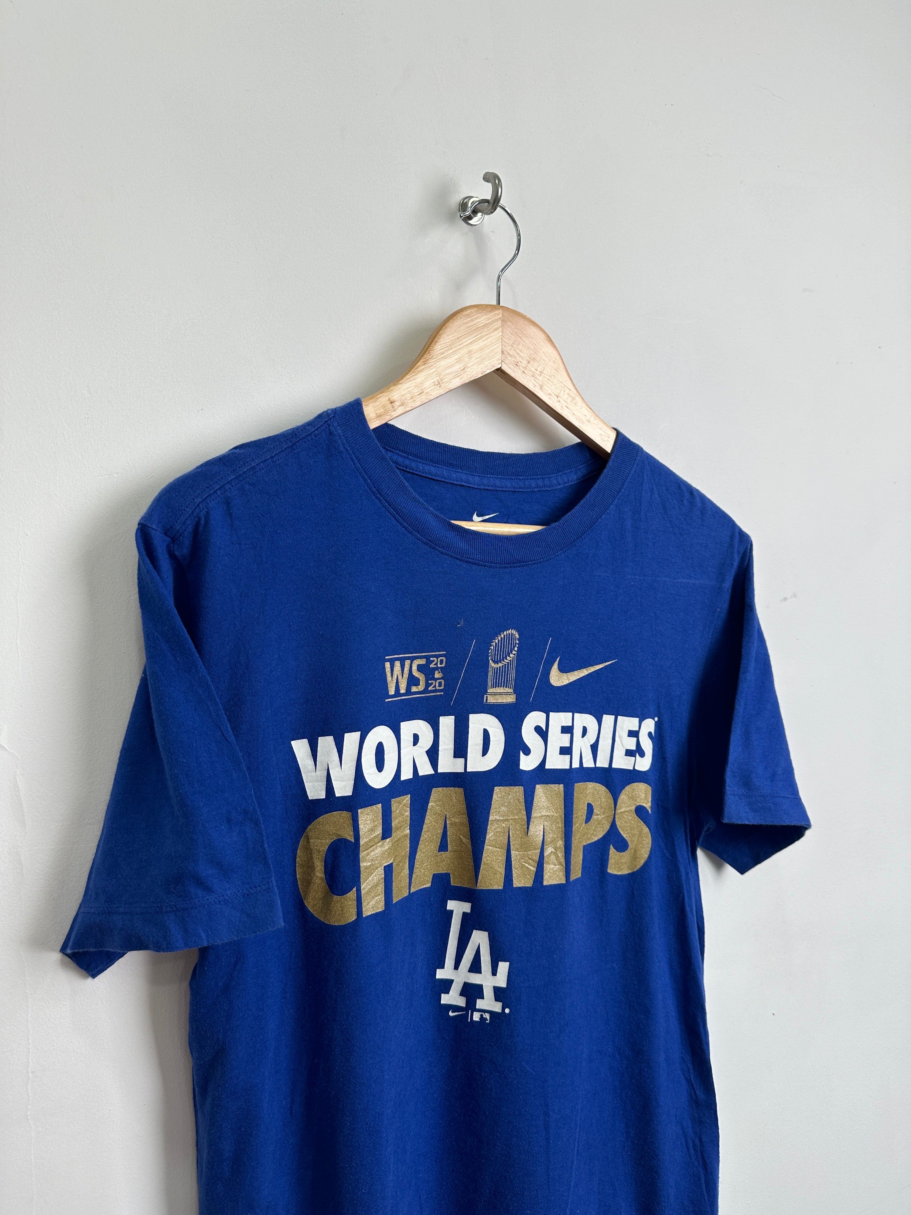 NIKE '2020 World Series champs' tee in blue