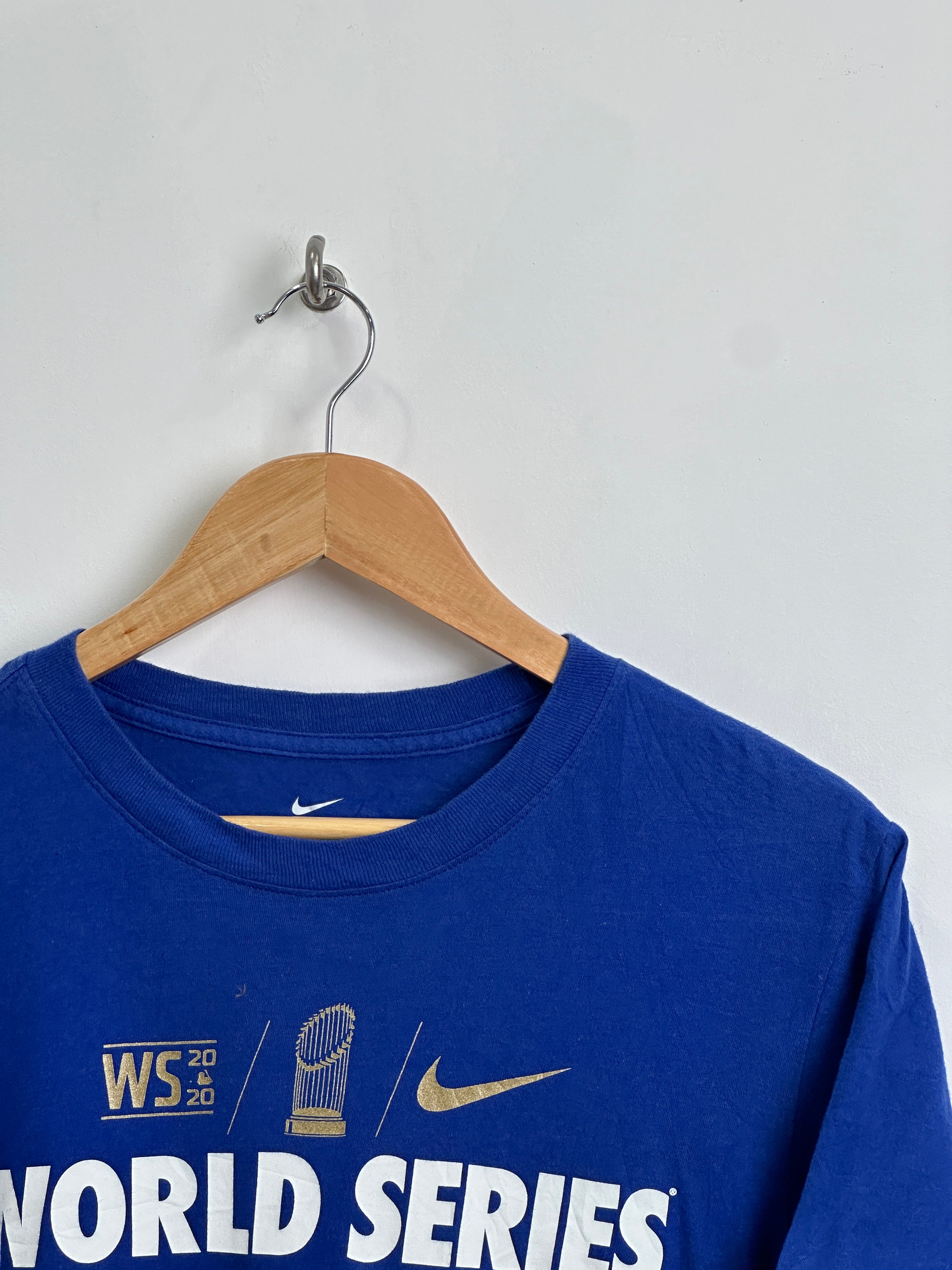 NIKE '2020 World Series champs' tee in blue