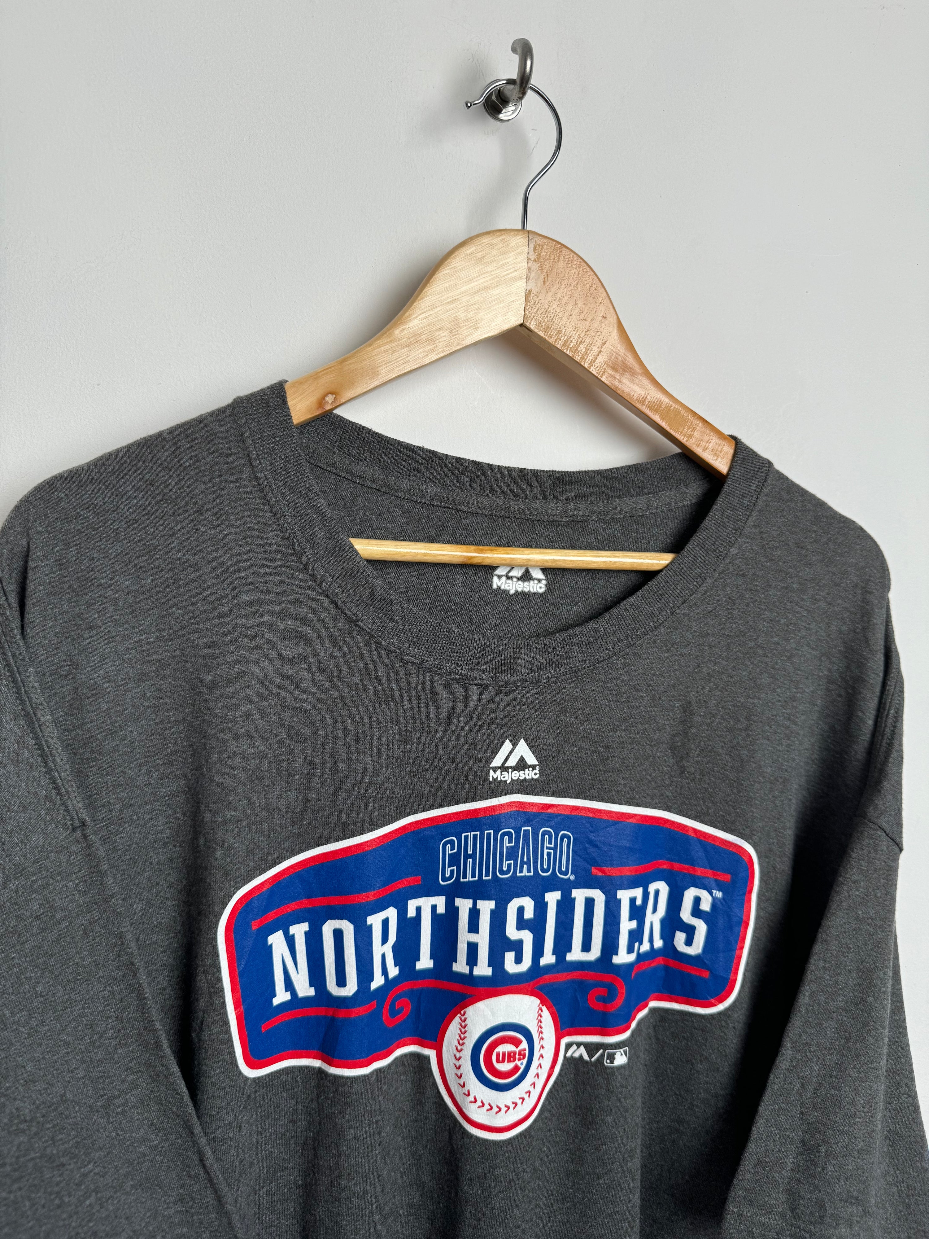 MAJESTIC Chicago Northsiders tee in grey