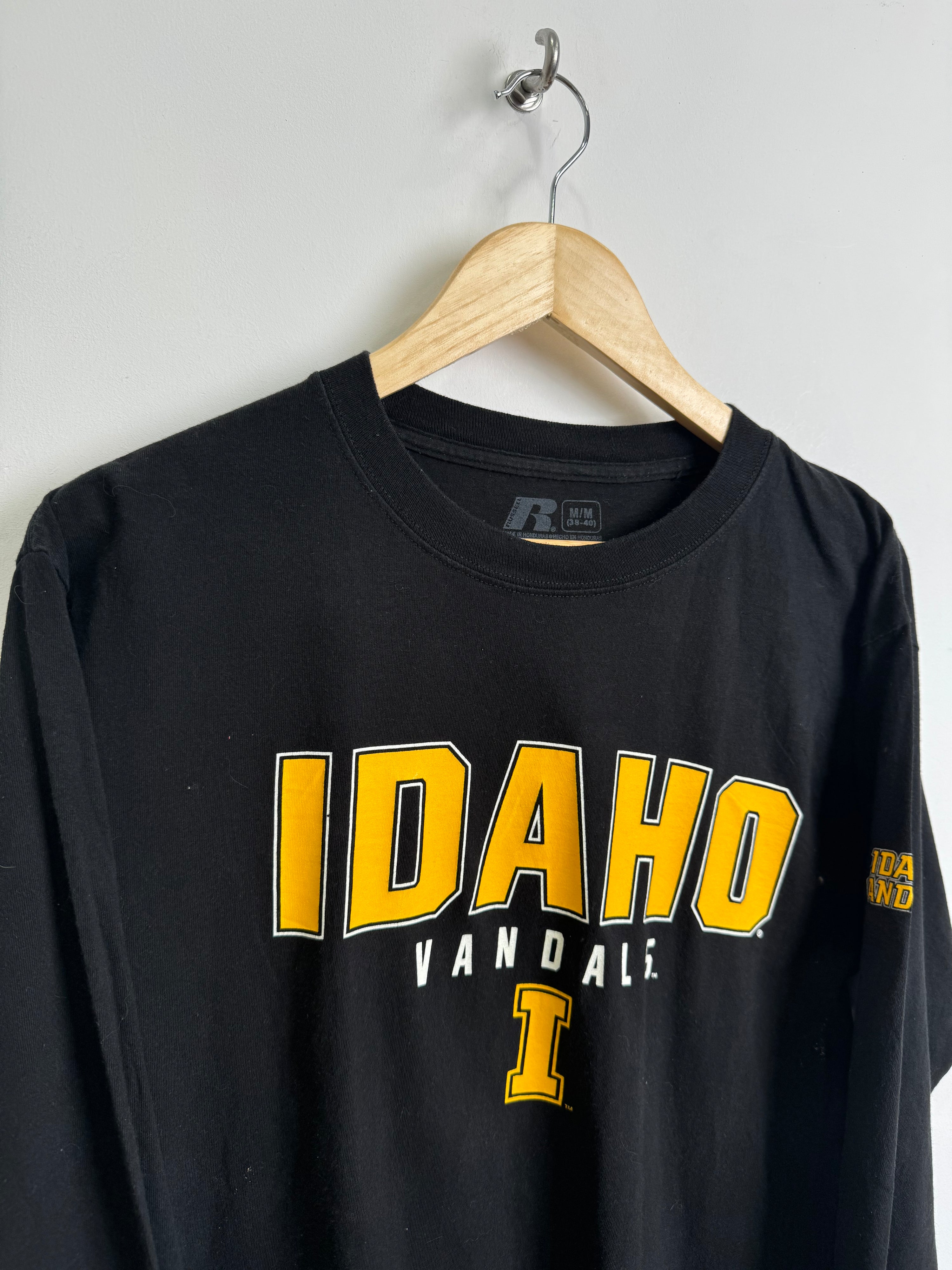 RUSSELL Idaho Vandals Long-Sleeved Tee in Black